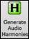 Generate Audio Harmnies